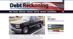 Desktop Screenshot of debtreckoning.com